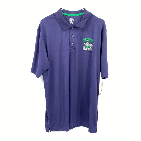 Rivalry Threads 91 Other - Notre Dame Mens polo shirt size large NEW Rivalry Threads 91 fighting Irish